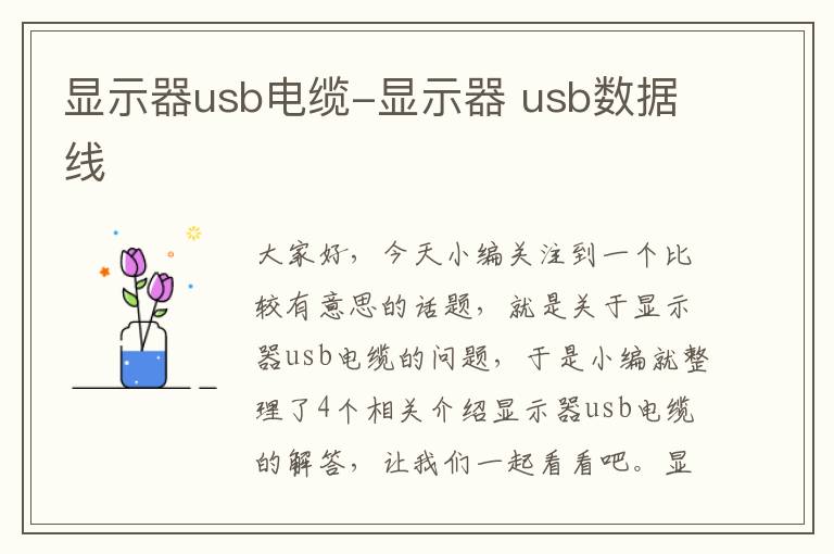 显示器usb电缆-显示器 usb数据线